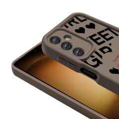 Samsung Galaxy A25 Kılıf Kamera Korumalı Baskılı Arka Yüzey Klas Kapak