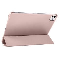 iPad Pro 11 2024 Smart Cover Kalem Bölmeli Standlı 1-1 Kılıf