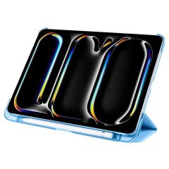 iPad Pro 11 2024 Smart Cover Kalem Bölmeli Standlı 1-1 Kılıf