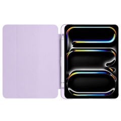 iPad Pro 11 2024 Smart Cover Kalem Bölmeli Standlı 1-1 Kılıf