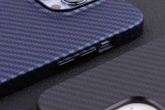 iPhone 13 Pro Max Kılıf Karbon Fiber Tasarımlı Karbono Kapak