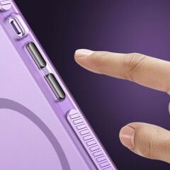 iPhone 15 Pro Kılıf Airbagli Magsafe Wireless Şarj Özellikli Klaptika Kapak Kılıf