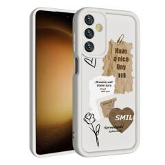 Samsung Galaxy A05S Kılıf Kamera Korumalı Baskılı Arka Yüzey Klas Kapak