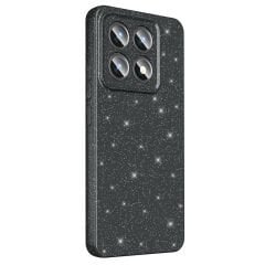 Xiaomi 14T Pro Kılıf Kamera Korumalı Simli Lüks Koton Kapak