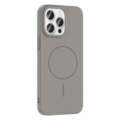 iPhone 14 Pro Max Kılıf Kablosuz Şarj Özellikli Ruby Silikon Kapak