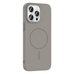 iPhone 14 Pro Max Kılıf Kablosuz Şarj Özellikli Ruby Silikon Kapak