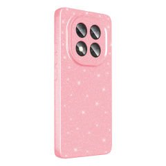 Xiaomi Redmi Note 14 Pro Plus Kılıf Kamera Korumalı Simli Lüks Koton Kapak