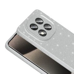 Xiaomi Redmi Note 14 Pro Plus Kılıf Kamera Korumalı Simli Lüks Koton Kapak