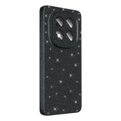 Xiaomi Redmi Note 14 Pro Plus Kılıf Kamera Korumalı Simli Lüks Koton Kapak