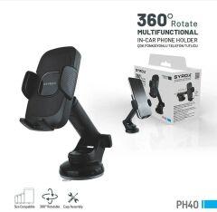 Syrox PH40 Çok Fonksiyonlu Telefon Tutucu
