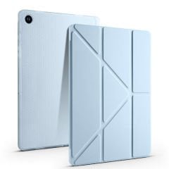 Samsung Galaxy Tab A9 Kılıf Tri Folding Kalem Bölmeli Standlı Kılıf