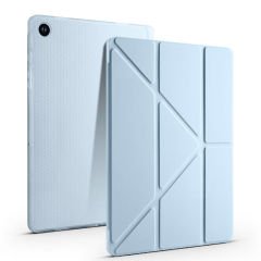 Samsung Galaxy Tab A9 Kılıf Tri Folding Kalem Bölmeli Standlı Kılıf