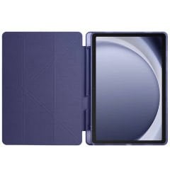 Samsung Galaxy Tab A9 Kılıf Tri Folding Kalem Bölmeli Standlı Kılıf