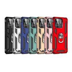 Xiaomi Redmi 10C Kılıf Vega Tank Sert Yüzüklü Standlı Zırh Koruma Kapak