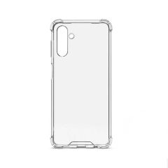 Samsung Galaxy A04S Kılıf Nitro Anti Shock Darbe Emici Köşe Korumalı Şeffaf Silikon Kapak