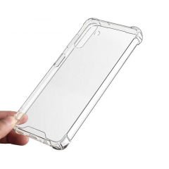 Samsung Galaxy A04S Kılıf Nitro Anti Shock Darbe Emici Köşe Korumalı Şeffaf Silikon Kapak