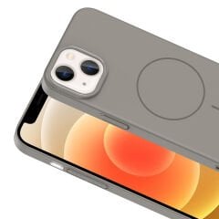 iPhone 13 Kılıf Kablosuz Şarj Özellikli Ruby Silikon Kapak