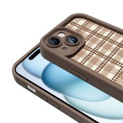 iPhone 15 Kılıf Kamera Korumalı Baskılı Arka Yüzey Klas Kapak