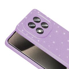 Xiaomi Redmi Note 14 Pro 4G Kılıf Kamera Korumalı Simli Lüks Koton Kapak