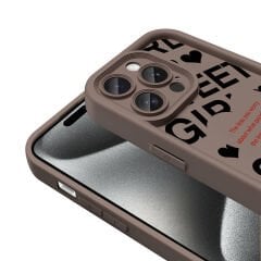 iPhone 14 Pro Max Kılıf Kamera Korumalı Baskılı Arka Yüzey Klas Kapak