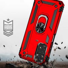 Xiaomi Redmi Note 11S Global Kılıf Vega Tank Sert Yüzüklü Standlı Zırh Koruma Kapak