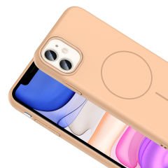 iPhone 11 Kılıf Kablosuz Şarj Özellikli Ruby Silikon Kapak