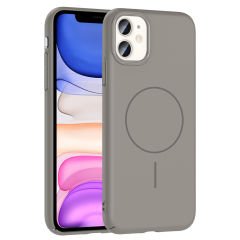 iPhone 11 Kılıf Kablosuz Şarj Özellikli Ruby Silikon Kapak