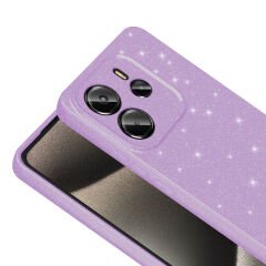 Xiaomi Redmi Note 14 5G Kılıf Kamera Korumalı Simli Lüks Koton Kapak