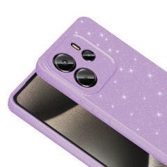 Xiaomi Redmi Note 14 5G Kılıf Kamera Korumalı Simli Lüks Koton Kapak