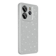 Xiaomi Redmi Note 14 5G Kılıf Kamera Korumalı Simli Lüks Koton Kapak