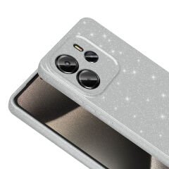 Xiaomi Redmi Note 14 5G Kılıf Kamera Korumalı Simli Lüks Koton Kapak