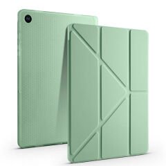 Samsung Galaxy Tab A9 Plus Kılıf Tri Folding Kalem Bölmeli Standlı Kılıf