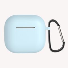 Airpods 4 Standart Silikon Kılıf Mavi Açık