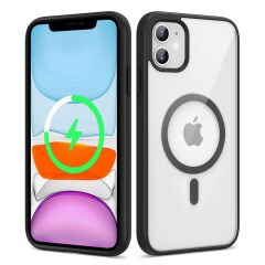 iPhone 12 Kılıf Magsafe Wireless Şarj Özellikli Silikon Ege Kapak kılıf