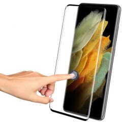 Samsung Galaxy S22 Plus Full Glue Kind Dias Cam Ekran Koruyucu