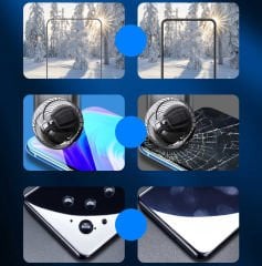 Samsung Galaxy S22 Plus Full Glue Kind Dias Cam Ekran Koruyucu