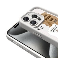 iPhone 14 Pro Kılıf Kamera Korumalı Baskılı Arka Yüzey Klas Kapak