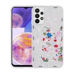 Samsung Galaxy A33 5G Kılıf Desenli Sert Silikon Mumila Kapak