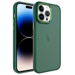 iPhone 14 Pro Kılıf Buzlu Sert PC May Kapak