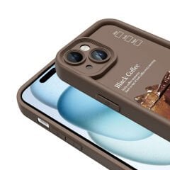 iPhone 14 Kılıf Kamera Korumalı Baskılı Arka Yüzey Klas Kapak