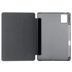 Lenovo M11 TB-330FU Kılıf Tri Folding Kalem Bölmeli Standlı Kılıf