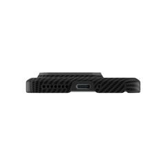 Xiaomi Mi 14 Kılıf Magsafe Şarj Özellikli 600D Kevlar Krek Karbon Kapak
