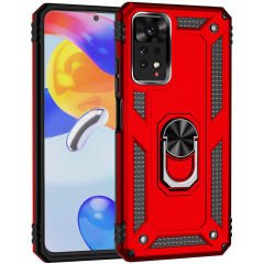 Xiaomi Redmi Note 11 Pro 5G Kılıf Vega Tank Sert Yüzüklü Standlı Zırh Koruma Kapak