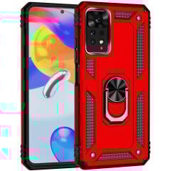 Xiaomi Redmi Note 11 Pro 5G Kılıf Vega Tank Sert Yüzüklü Standlı Zırh Koruma Kapak