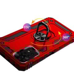 Xiaomi Redmi Note 11 Pro 5G Kılıf Vega Tank Sert Yüzüklü Standlı Zırh Koruma Kapak