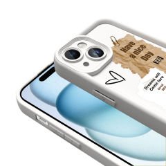 iPhone 13 Kılıf Kamera Korumalı Baskılı Arka Yüzey Klas Kapak