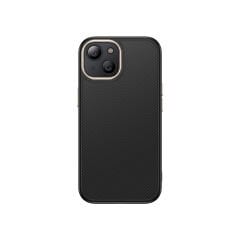 iPhone 13 Kılıf Kablosuz Şarj Özellikli Karbon Fiber Görünümlü Zore Antina Kapak