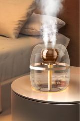K30 1.8 Litre Kapasiteli Çift Çikişli Hava Nemlendirici Aroma Terapili Buhar Makinesi Humidifier