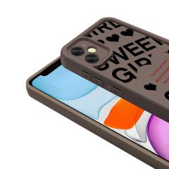 iPhone 11 Kılıf Kamera Korumalı Baskılı Arka Yüzey Klas Kapak