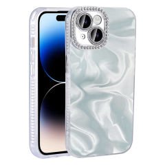 iPhone 15 Kılıf Airbagli Parlak Taş Detay Tasarımlı Esila Kapak
